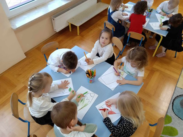 Dzień kredki- Pasowanie