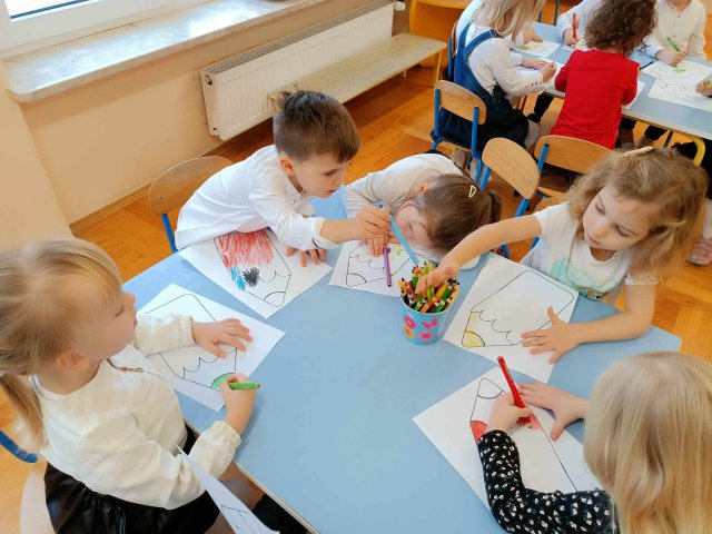 Dzień kredki- Pasowanie