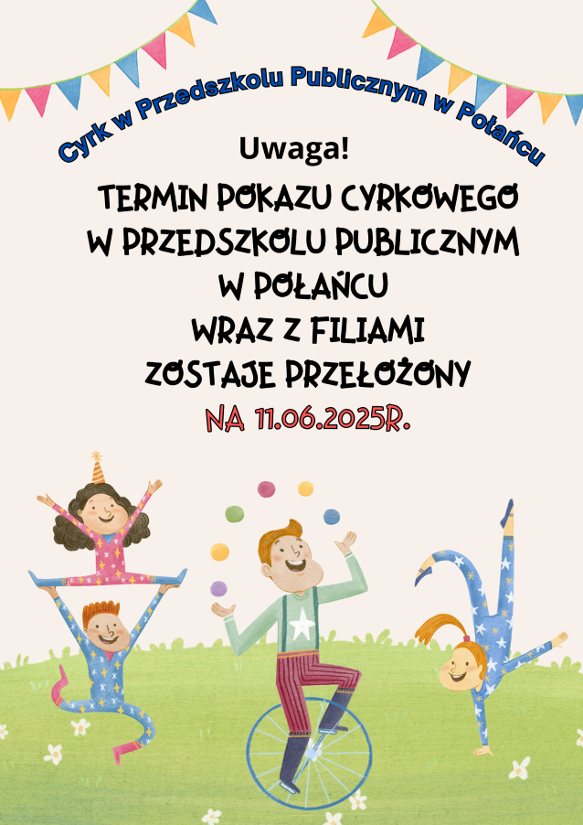 Colourful Playful Watercolour Circus Kids Birthday Invitation Flyer 3 Niestandardowy