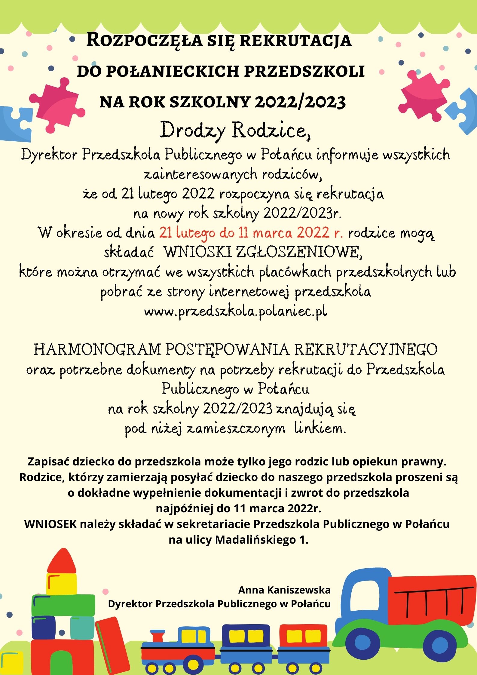 ogłoszenie