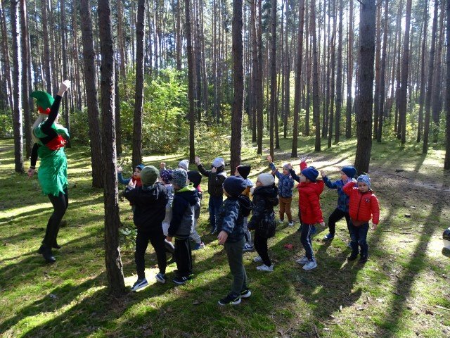 „Las to tlen i życie” – hasło, które towarzyszyło przy realizacji projektu w połanieckim przedszkolu