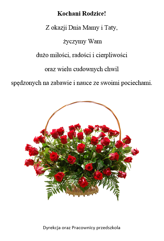 życzenia dla rodziców maj 2020